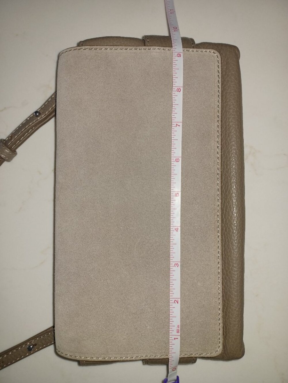 Banana Republic suede/leather shoulder bag - Picture 5 of 9